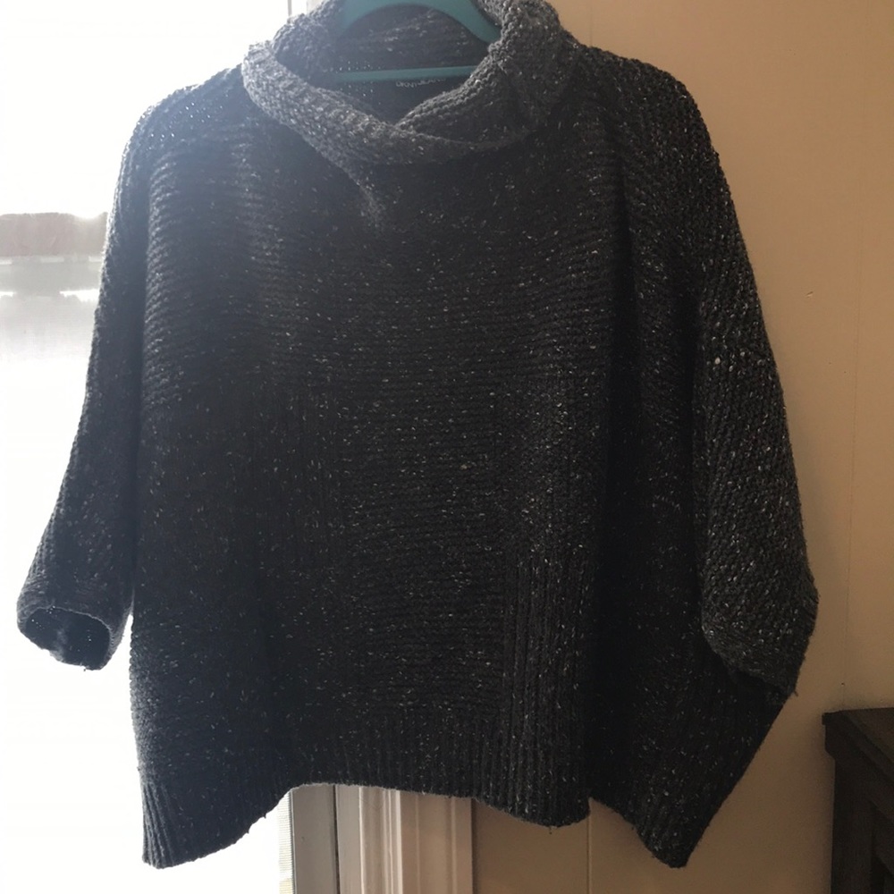 DKNY s/m cropped turtle neck